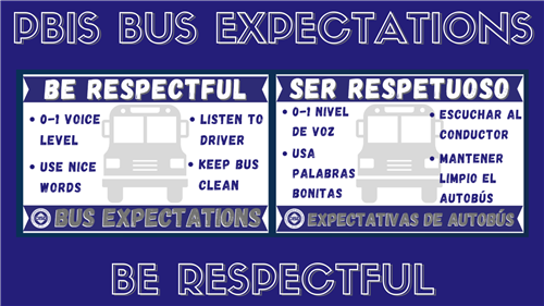 Clint ISD PBIS Bus Respect
